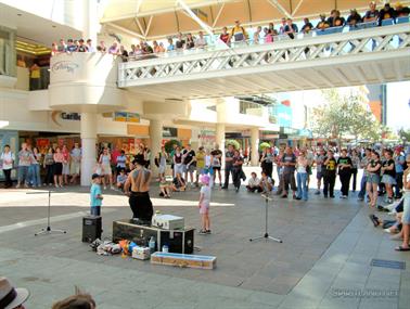 Performer, Murray Street, Perth, Western Australia